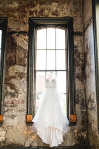 wedding photographer circleville ohio, wedding dress hanging