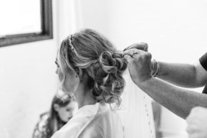 bridal hair wedding photography in circleville ohio