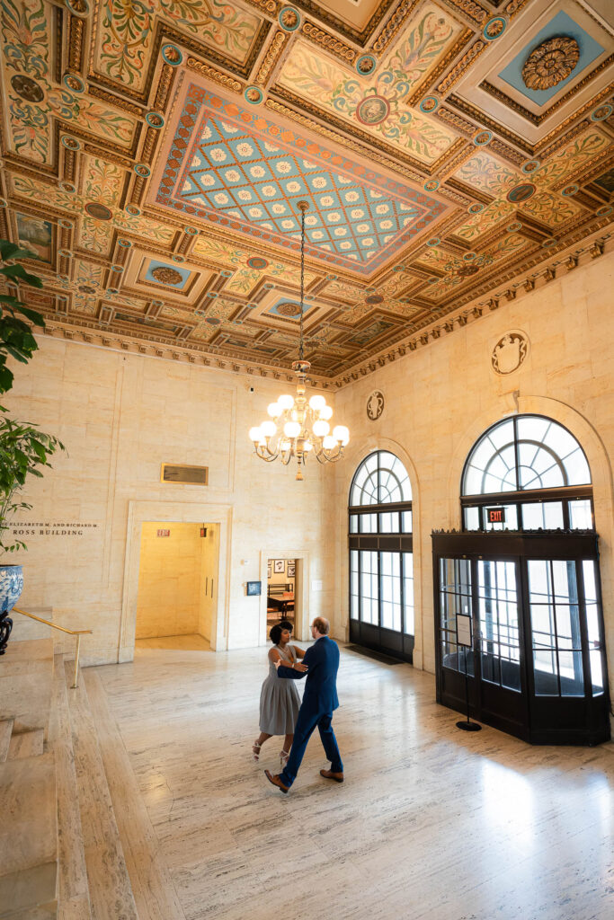 columbus ohio luxury engagement session 